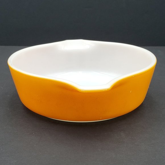 Pyrex Orange 1 Pint Casserole 471 Round Friendship 1 Pt Serving Dish - Picture 5 of 13